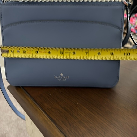 Kate Spade blue leather crossbody bag - Picture 8 of 9